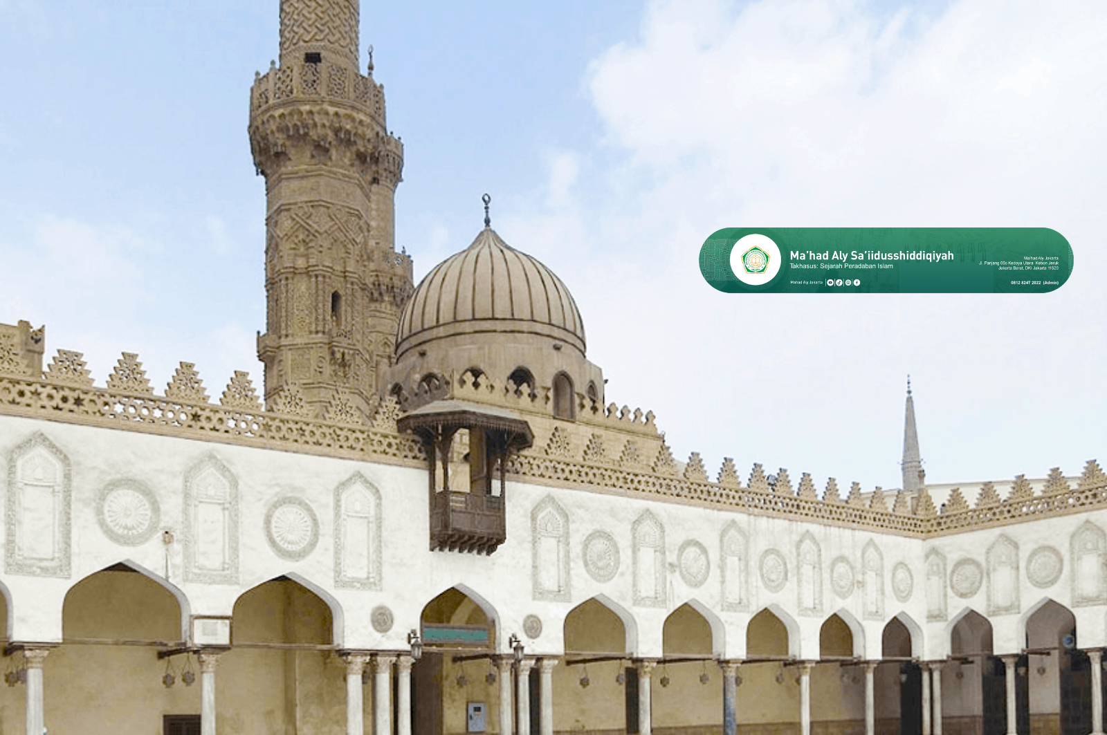 The Architectural Secret of Al-Azhar Grand Mosque Inspiring Cilacap Residents
